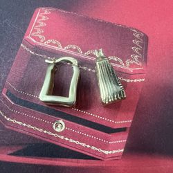 10K Yellow Gold Hoops For Wedding 