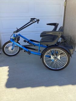 Worksman side-by-side dual Trike