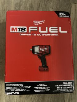Milwaukee M18 FUEL 18V Lithium-Ion Brushless Cordless 1/2 in. Impact Wrench with Friction Ring (Tool-Only