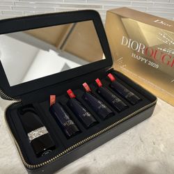 Dior Rouge Couture Collection Refillable Jewel Lipstick 6Pc Set 