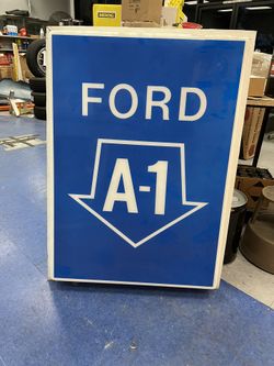 Ford A-1 Dealership Sign