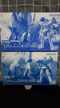 RG tallgeese II and III 45each