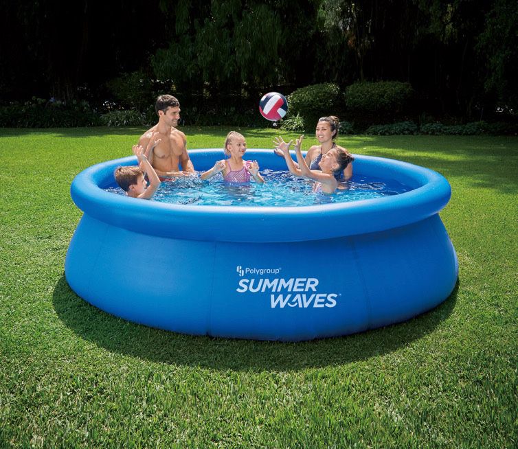 Summer Waves 10 FT Quick Set Swimming Pool