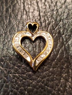 Diamond Heart Pendent