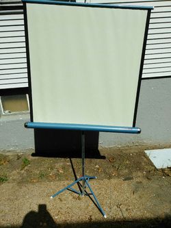 Projector screen 40" x 40"