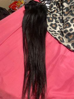 Human hair extensions