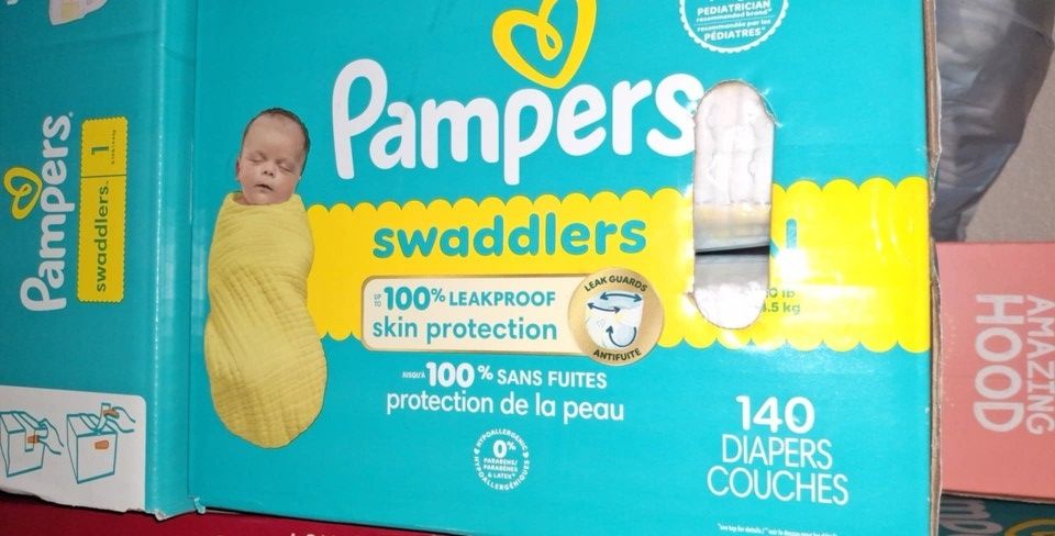 Pampers Swaddlers NEWBORN 140CT $40 OBO