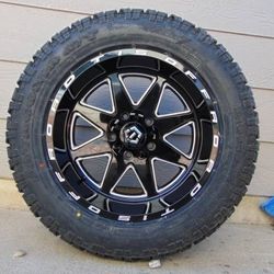 4 New 20X10 TIS Rims LT 295 55 20 Patagonia X/T Tires *5X5.5* *5X150* *DODGE * *TUNDRA*-25MM Offset*