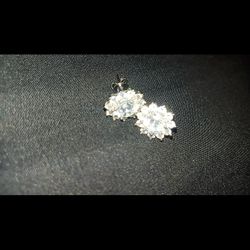 Women's Silver Earrings 