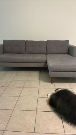 FREE WEST ELM SOFA  TODAY!