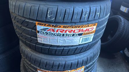 Arroyo Grand Sport A/S 265/30ZR19 93W XL Tires 120 each tire