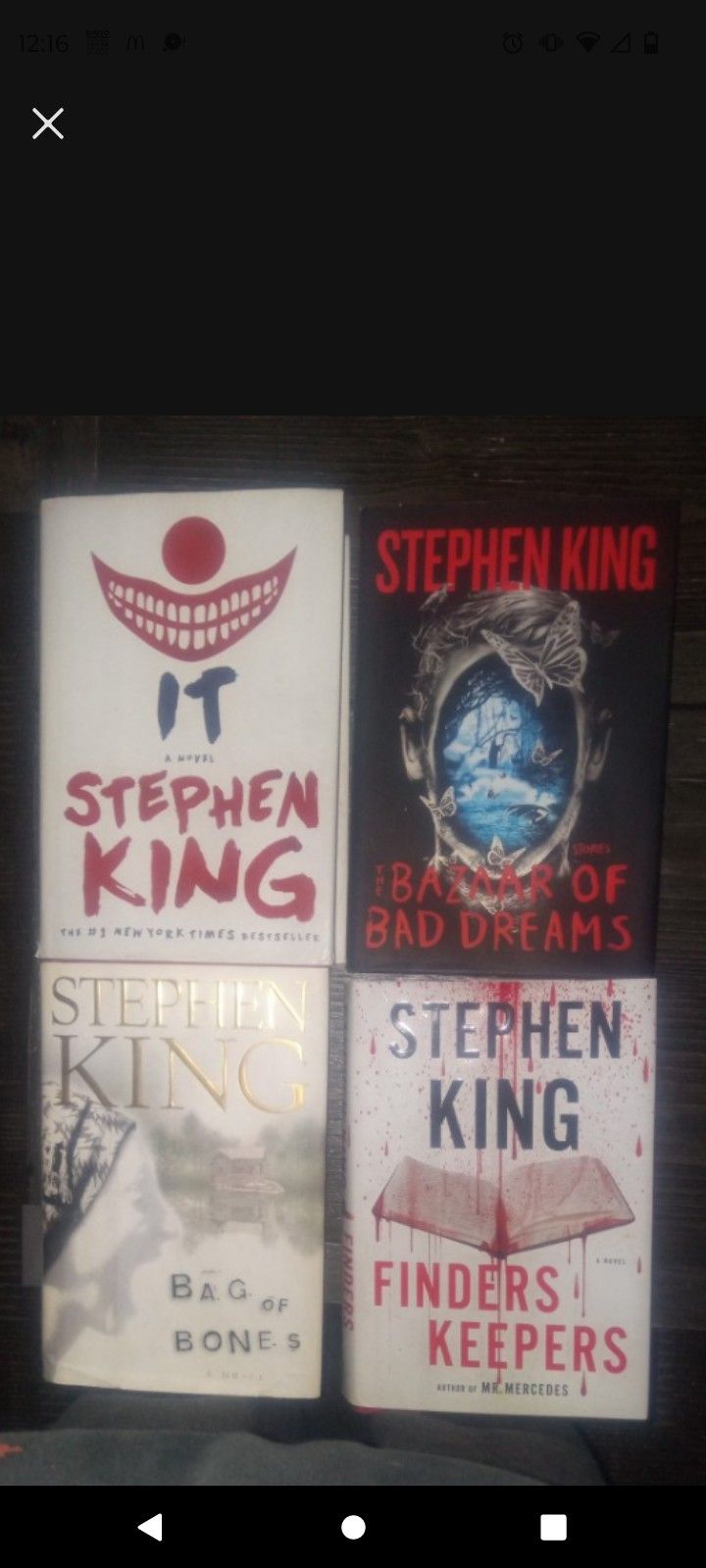 Steven King Books . First Editions