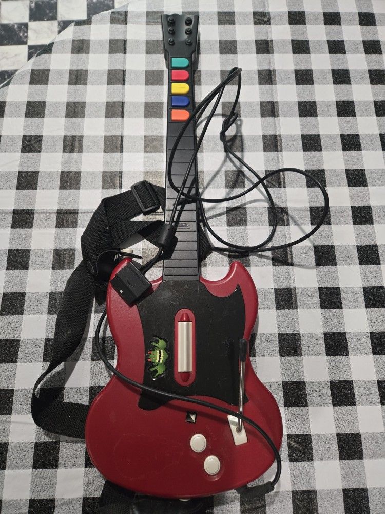 Guitar Hero Guitar For PS2