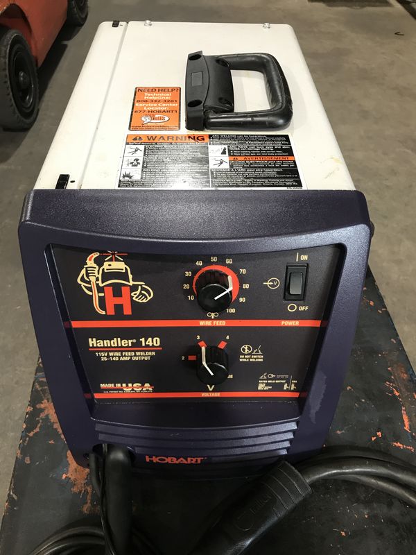 HOBART HANDLER 140 MIG WELDER / WELDING MACHINE for Sale in Manvel, TX