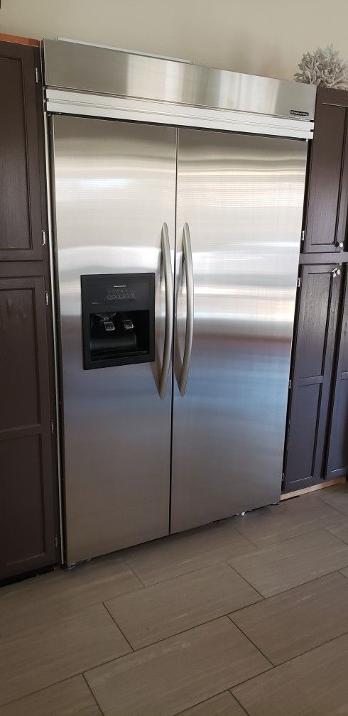 48 Inch Kitchenaid Refrigerator Stainless Steel
