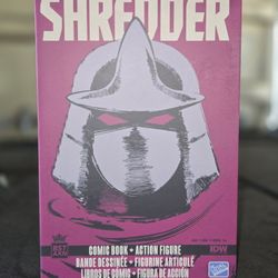 
TMNT BST AXN XL Super Shredder 8-Inch Action Figure and Comic Set. Brand New! Looks great up close! Great quality! O.B.O.