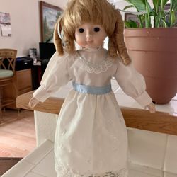 Porcelain Doll 15”