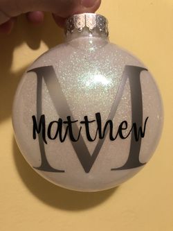 Personalized ornaments