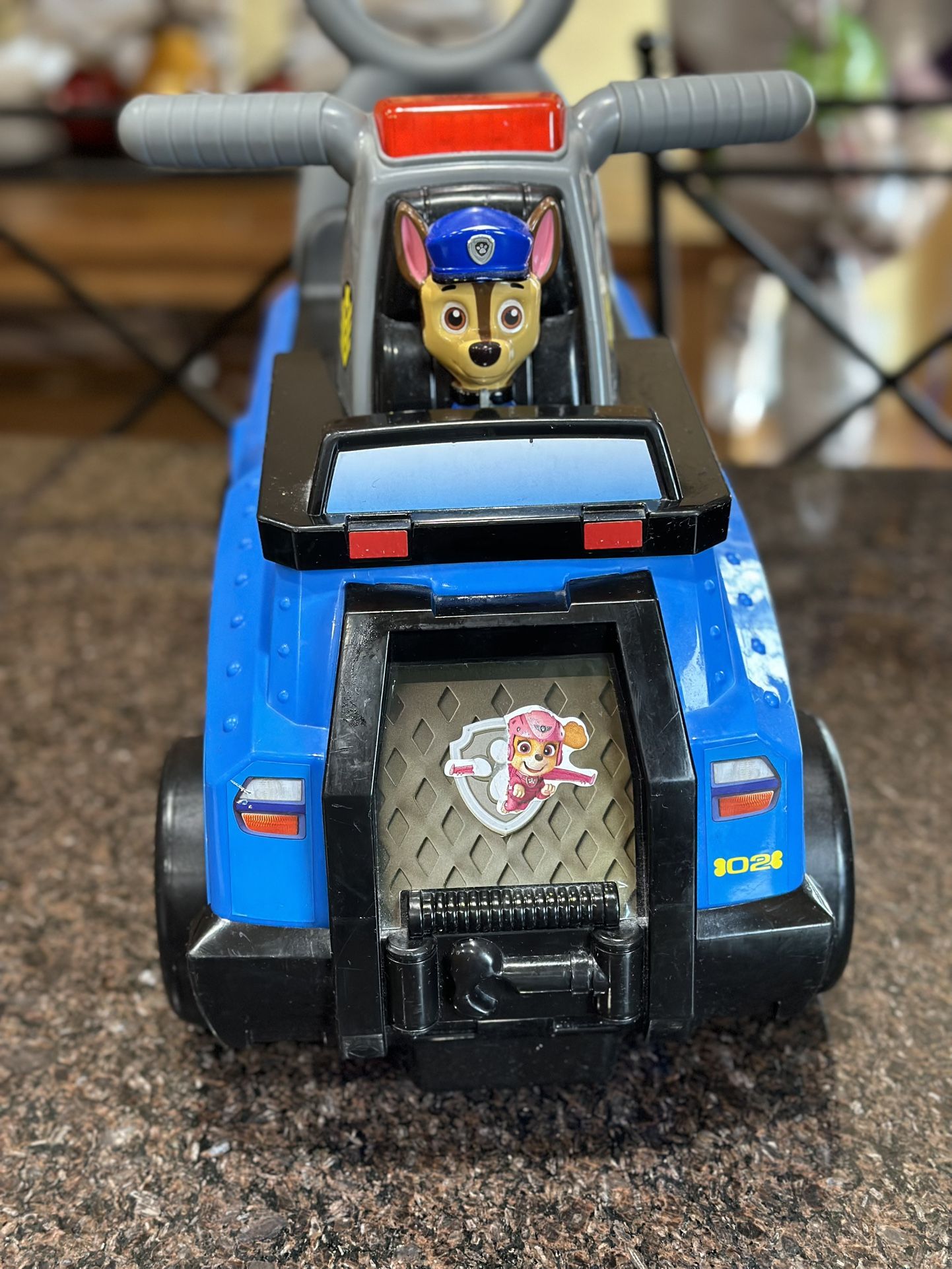 Paw Patrol Chase Police Car Kids Ride On Chase Cruiser Ride-On for Boys or Girls