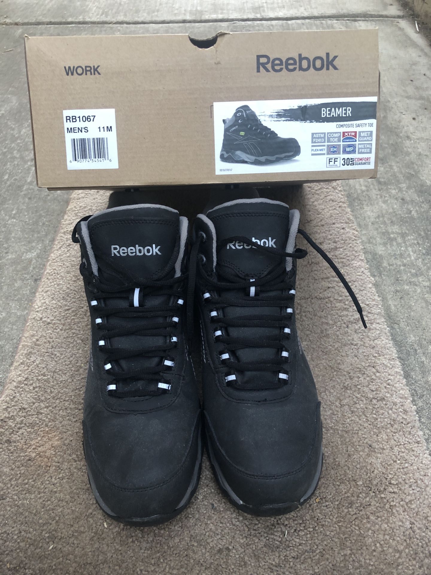 Boots - Work Safety Toe