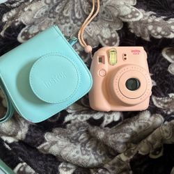 Instax Mini 8 Rose With Case 