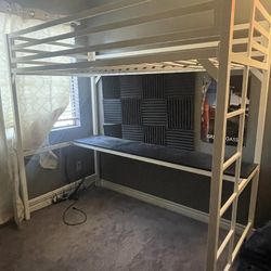 Bed Frame (Loft with desk)