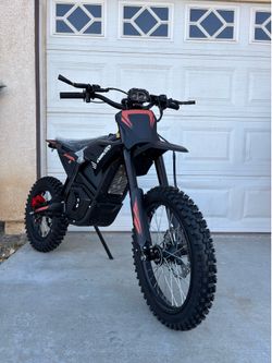 Cemoto 6000W 60V 55MPH E Dirt Bike Green Sticker At Turbopowersports $1299
