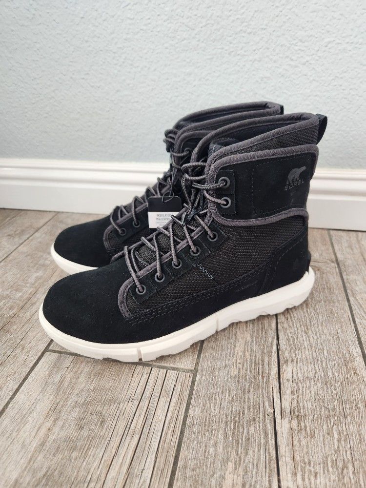 NEW! Sorel Men's Ankeny II Mid Waterproof ankle Boots Mens Size 8