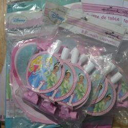 Hallmark Disney Princess 1st Birthday party decorations 