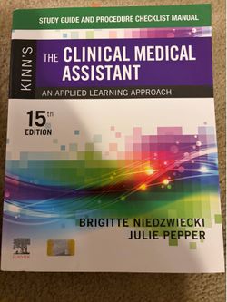 Clinical medical assistant book