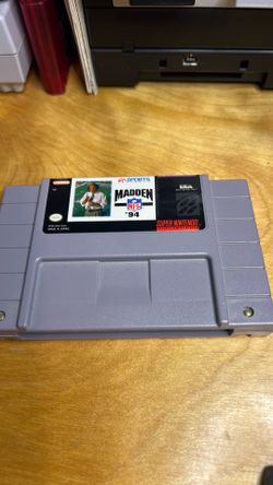 Super Nintendo / SNES - Madden 94
