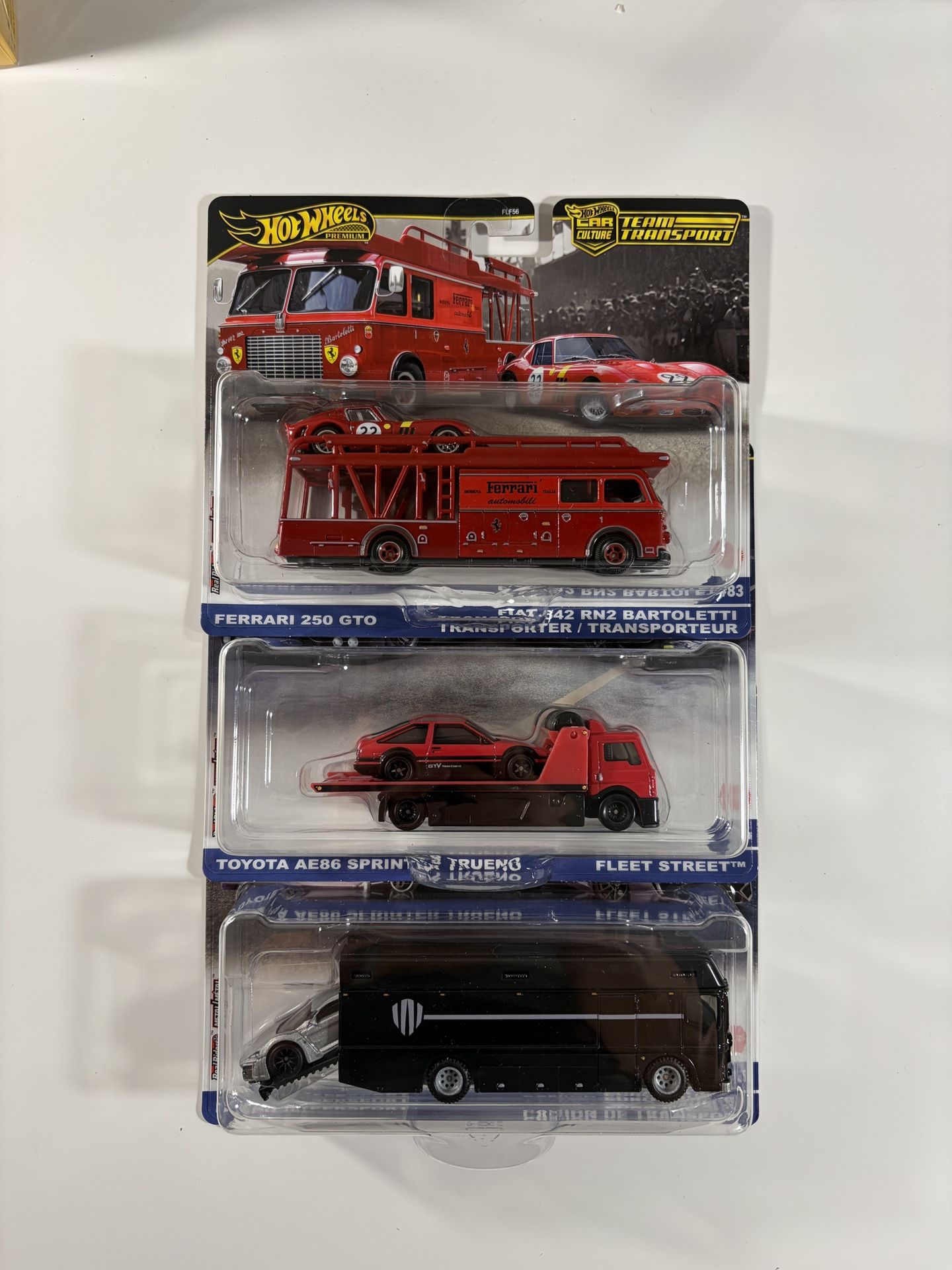 Hot Wheels Team Transports Set Of 3
