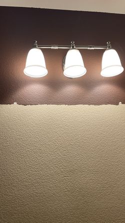 Bathroom Lights 16 Inches Length And I have 3 Of This 