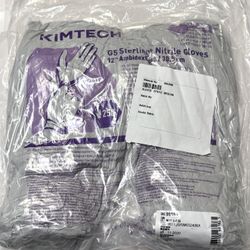 Medium (7.0-7.5) Kimtech G5 Sterling Nitrile Gloves 12”, Exp 2025, FS, 250ct - 7 total