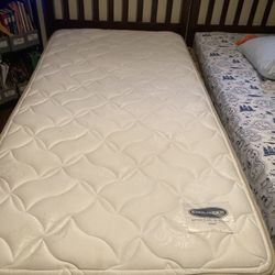 Twin Size Frame  ONLY WITHOUT   Mattress. Only Selling 1