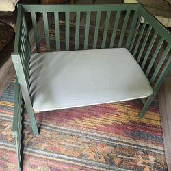 Sidecar Mini Crib With Mattress