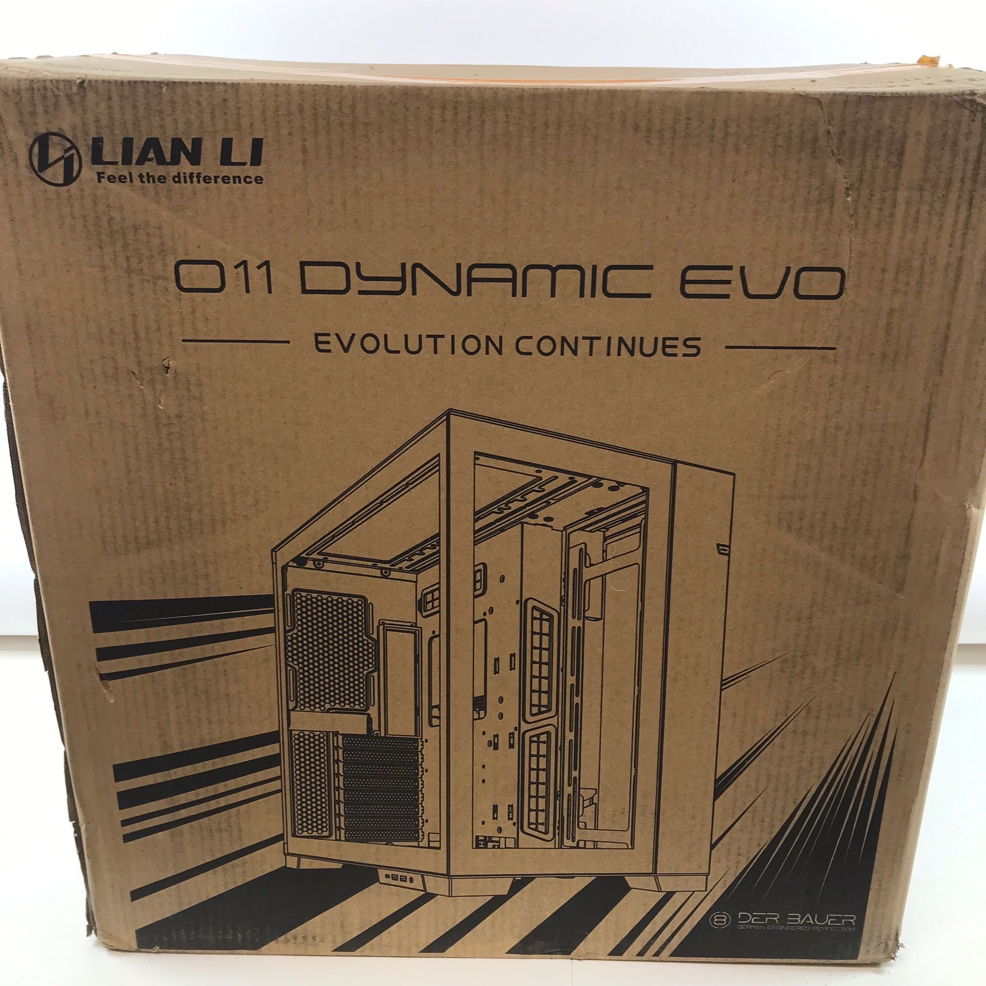 Lian Li 011 Dynamic Evo ATX Mid-Tower White Gaming PC Case