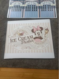 Ice cream bar sign