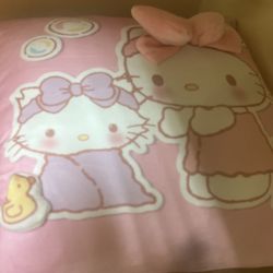 Hello Kitty Pillow Soft Fluffy Brand New 30$