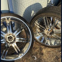 26* CHROME RIMS!! Please READ BIO!!