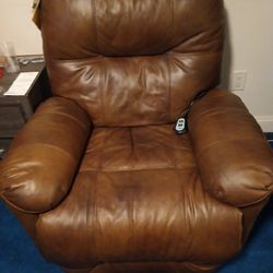 Genuine Leather Recliner 