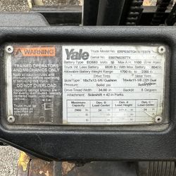 Yale Electric Forklift