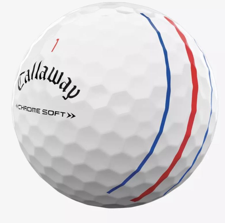 Golf  balls Brand New Callaway Chrome Soft Triple Track 2 dozen for $70