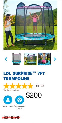 lol Surprise 7ft Trampoline