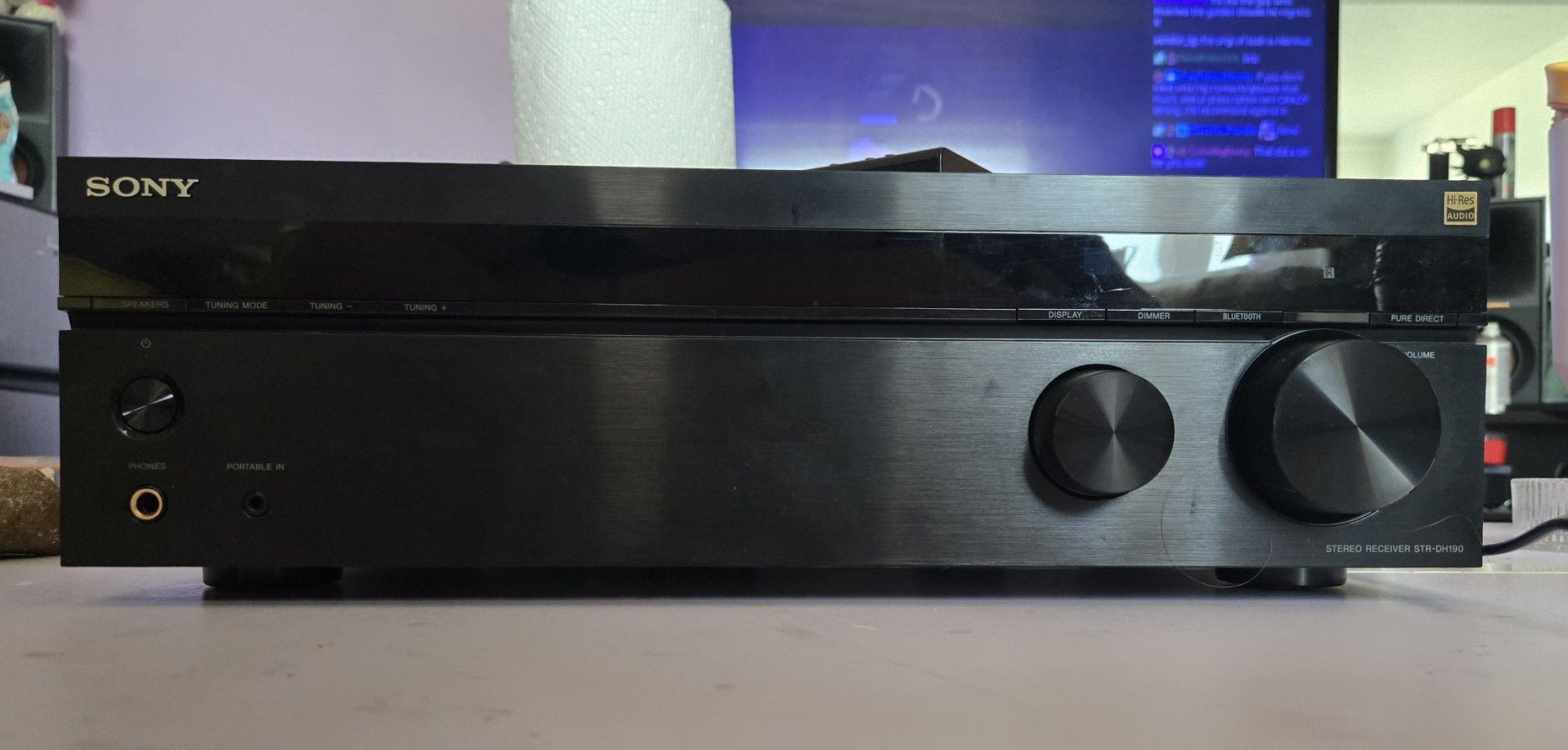 Sony STR-DH190 Stereo Receiver