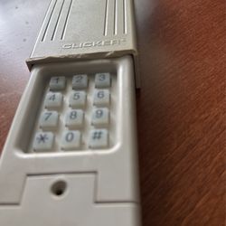 Wireless garage Door Key Pad