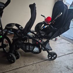 Sit N' Stand Double Stroller 