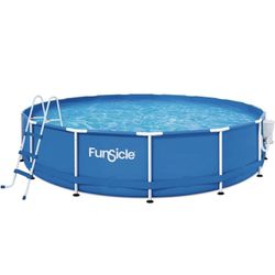 15' x 33" Outdoor Activity Round Frame Above Ground Swimming Pool