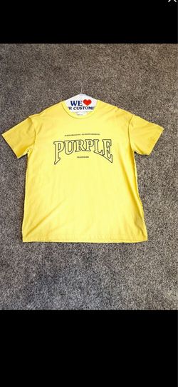 Purple Brand Men T Shirt Size Large