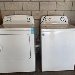 Washer and dryer